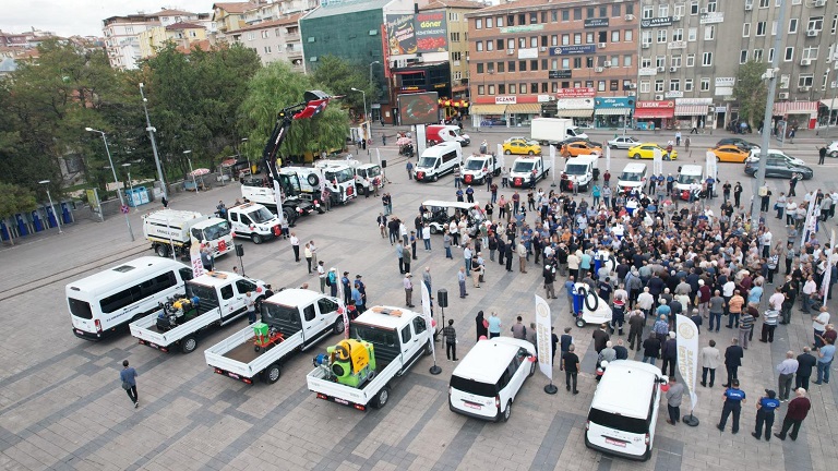 ARAÇ FİLOMUZU ZENGİNLEŞTİRMEYE DEVAM EDİYORUZ