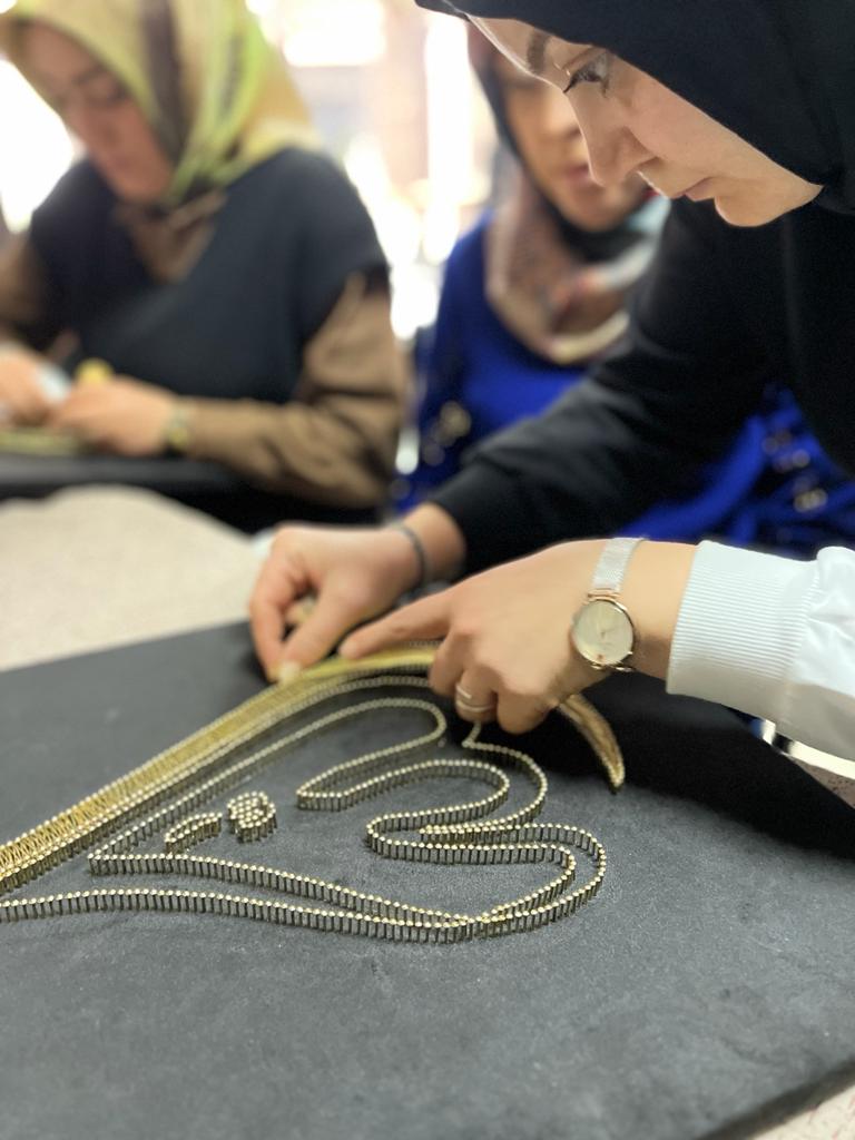 MAHALLE KONAKLARINDA 3 BİN KADIN KURSA KATILDI